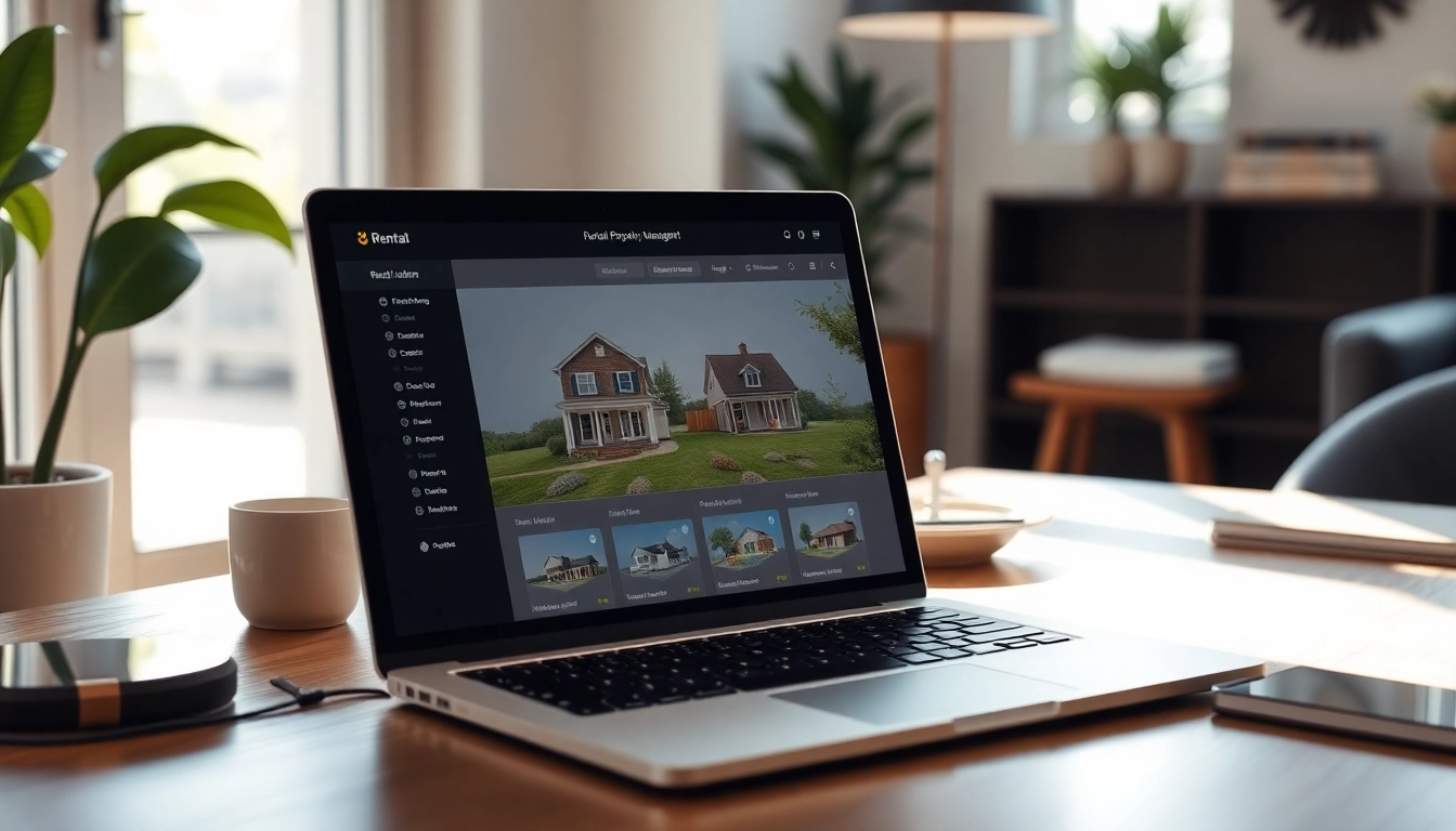 Manage your rental property management effortlessly with optimized digital tools in a professional office.