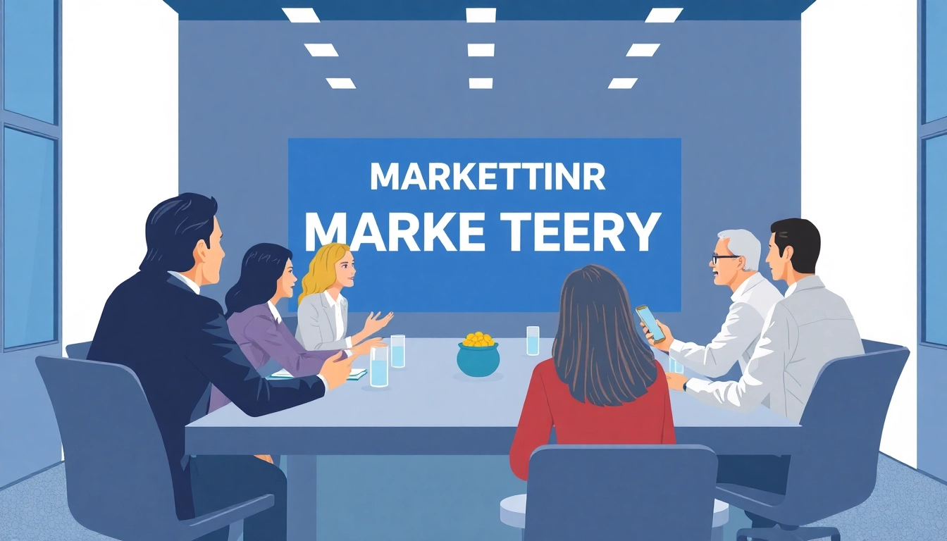 Engaging strategy session on Mass Tort Marketing with professionals in a conference room.