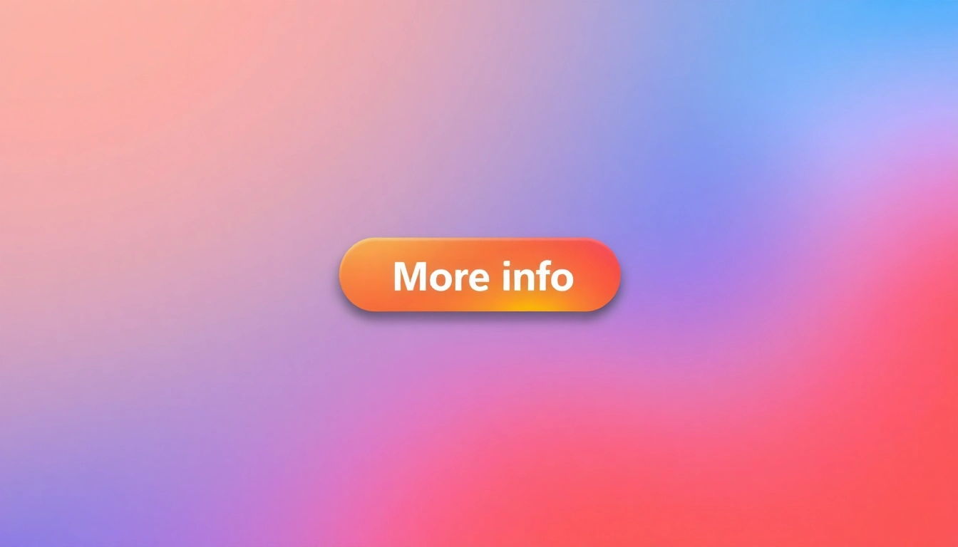 Engage with the More Info button that features a vibrant design and clear call to action, enhancing user experience.