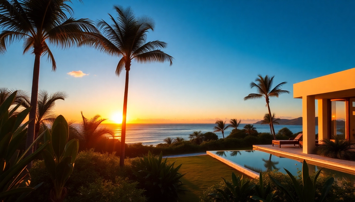 Experience the elegance of a st martin private luxury villa featuring breathtaking ocean views and lush gardens.
