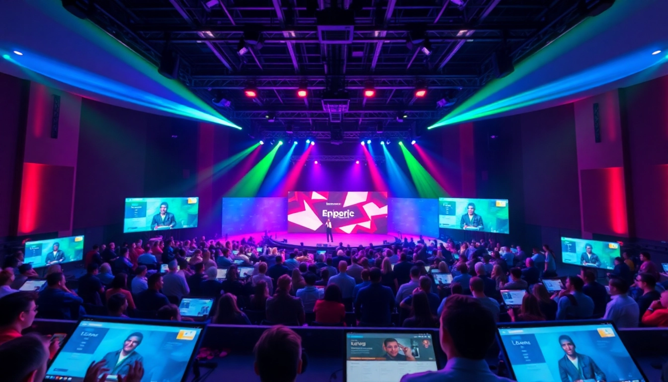 Engage audiences with a Virtual Audience System featuring interactive visualizations and lively participation.