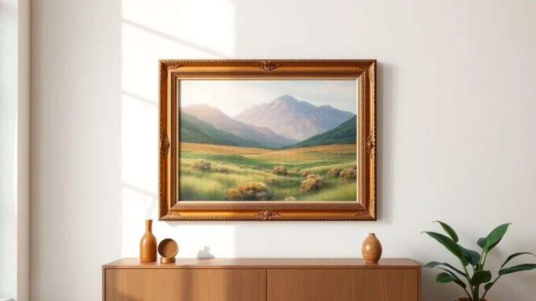 Elevate Your Decor with a Stylish 36×48 Frame: Craftsmanship and Design Insights