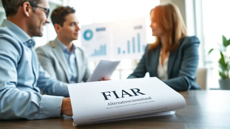 Le fonds d'investissement alternatif réservé présenté dans un contexte de conseil financier professionnel.