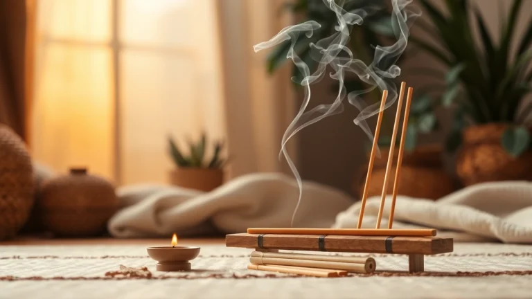 Les meilleures incenses pour nettoyer l’énergie négative de votre espace