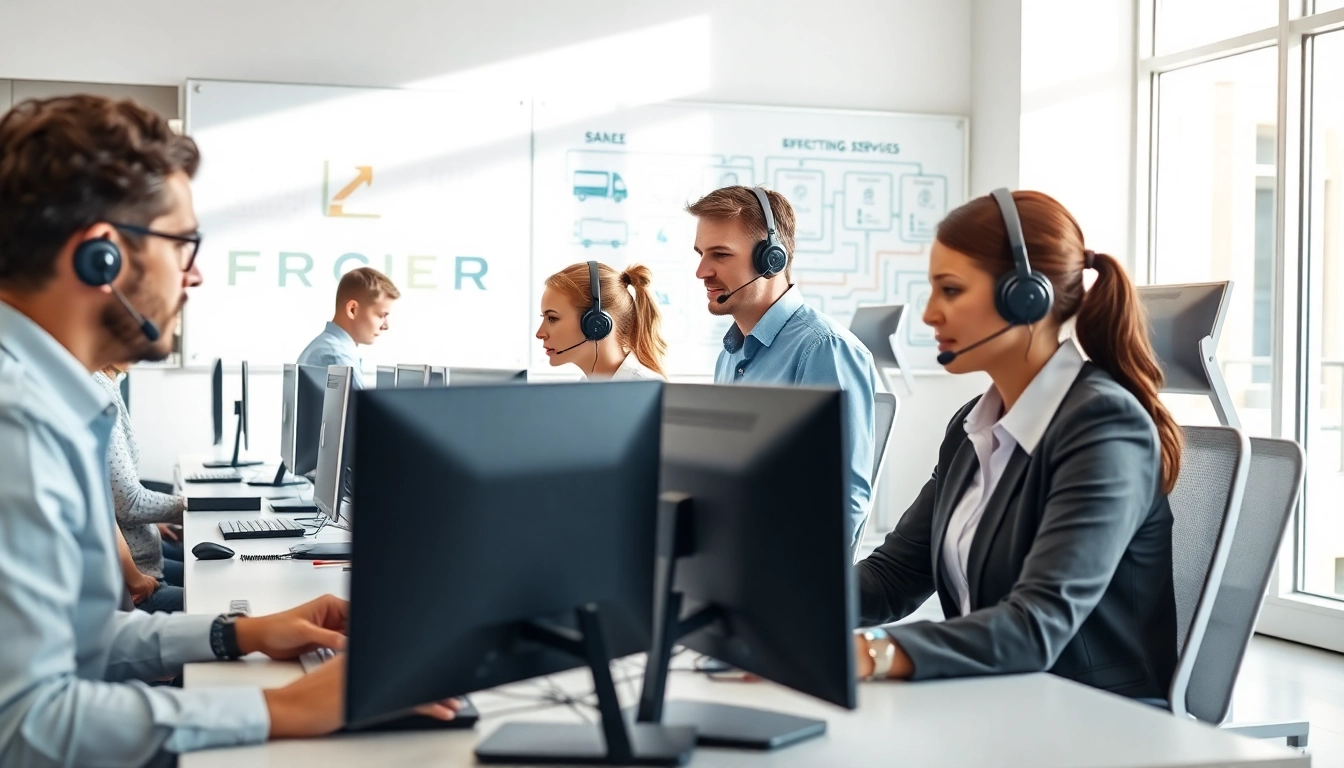 Experience efficient Order Processing Services with a dedicated team in a modern office environment.