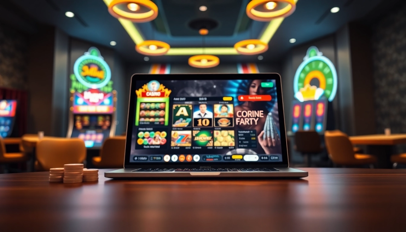 Experience thrilling gameplay at a Singapore casino online with vibrant graphics and engaging interfaces.
