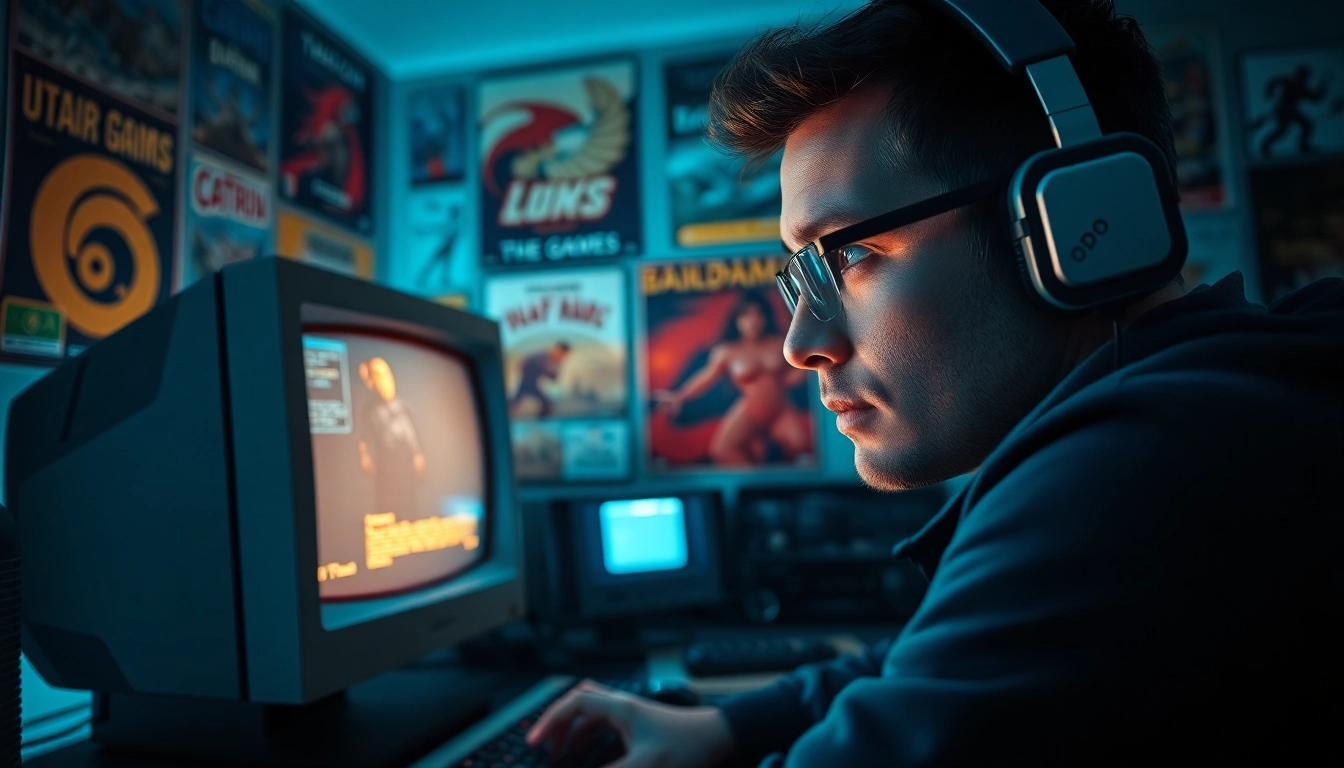 Enjoy playing DOS games with a dedicated gamer in a nostalgic gaming environment.