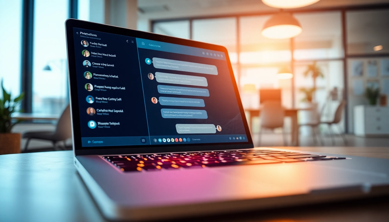 Engaging AI chat bot interaction to enhance productivity for users.