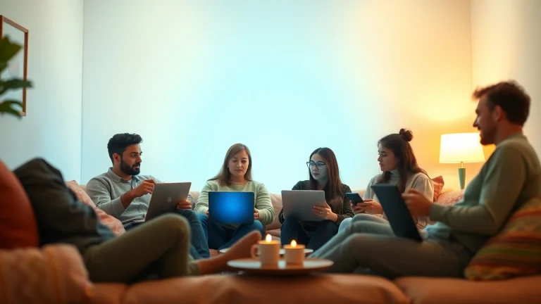 Engage in anonymous conversations in a cozy virtual chat room fostering meaningful discussions.