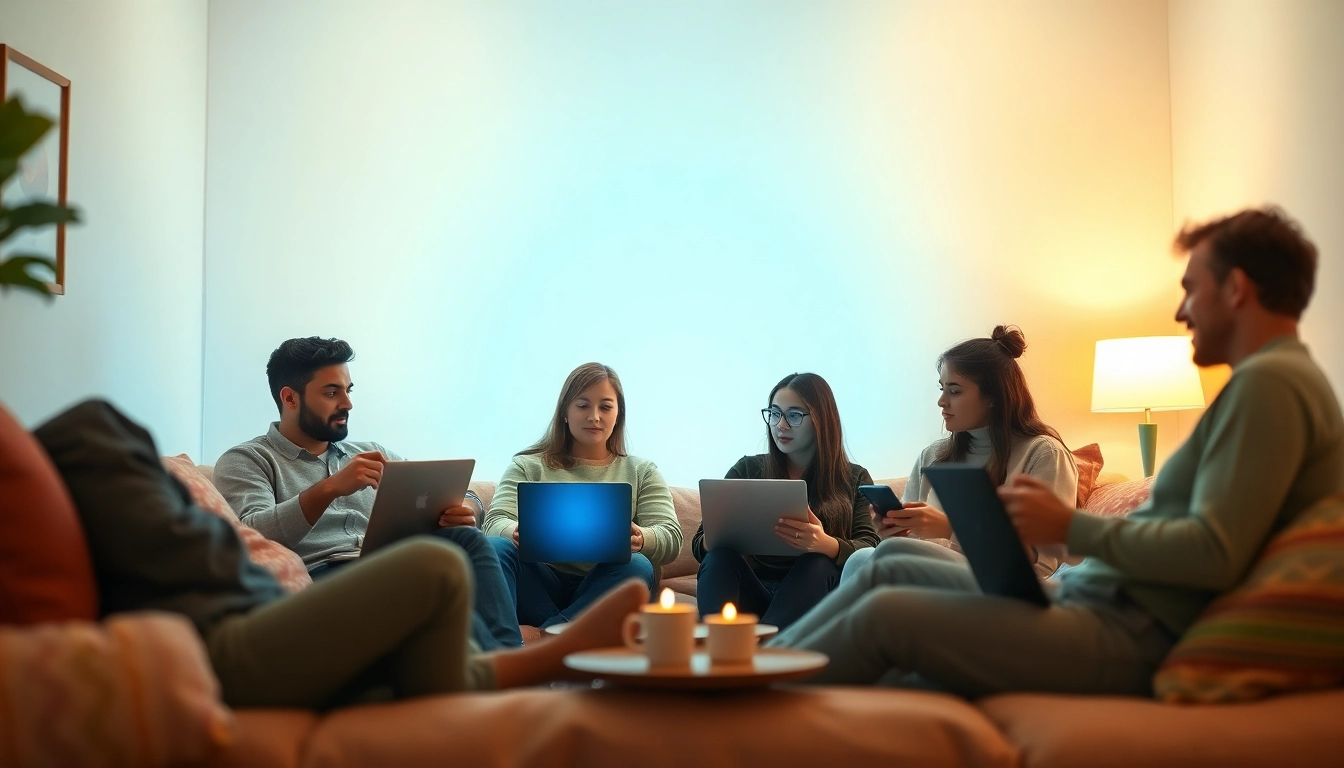Engage in anonymous conversations in a cozy virtual chat room fostering meaningful discussions.