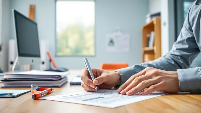 Complete DAS 142 form in a professional office setting, highlighting dive into apprenticeship requests.