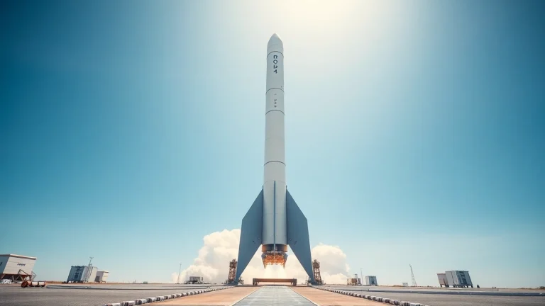 Launch of Rocket Lab's innovative rocket demonstrating advancement in space technology.