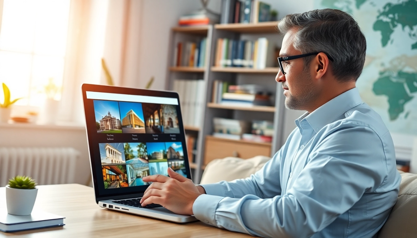 Explore various international real estate websites showcasing diverse properties globally.