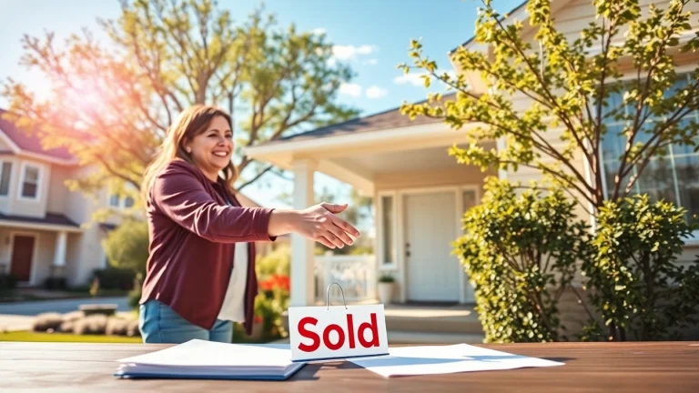 Successfully sell my house fast okc with buyers shaking hands in a bright Oklahoma setting.