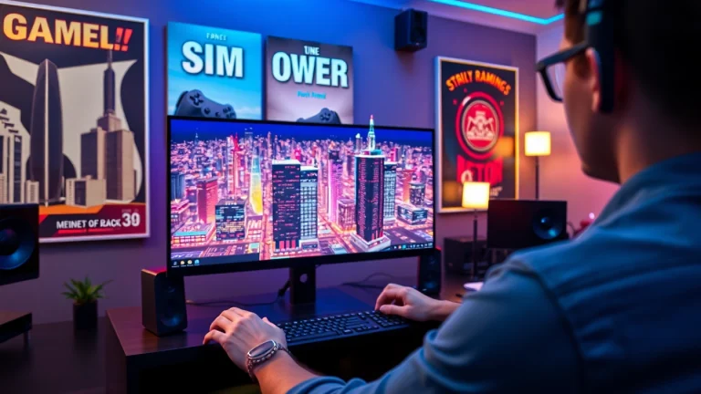 Engage with the iconic Sim Tower game and build your skyscraper empire.