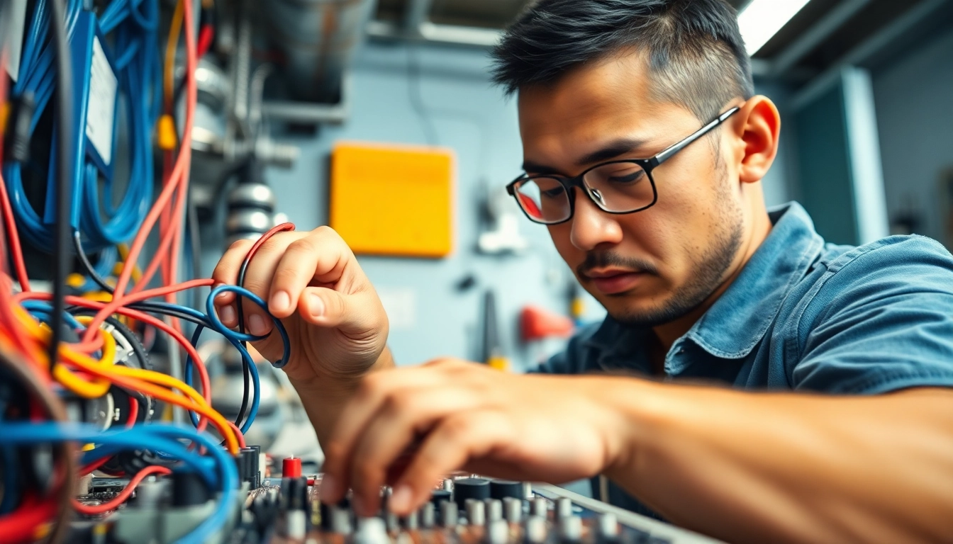 Mastering skills in an electrician apprenticeship in Hawaii with a focus on real-world training.