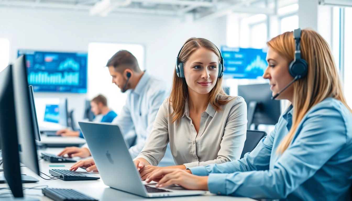 Engage with expert computer support and services in a professional office setting.