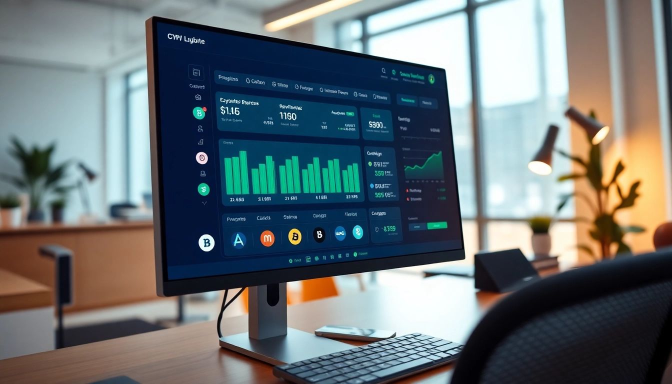 Manage your assets efficiently with guarda wallet in a modern digital workspace.