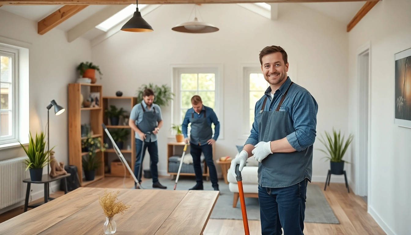 Leegruimen woning door een vakkundig team met zorgvuldige aandacht voor details en inboedel.