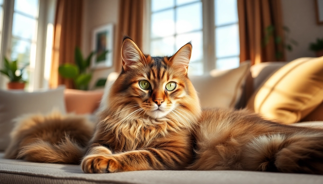 Adopt a Maine Coon cat for sale near me in a charming home setting.