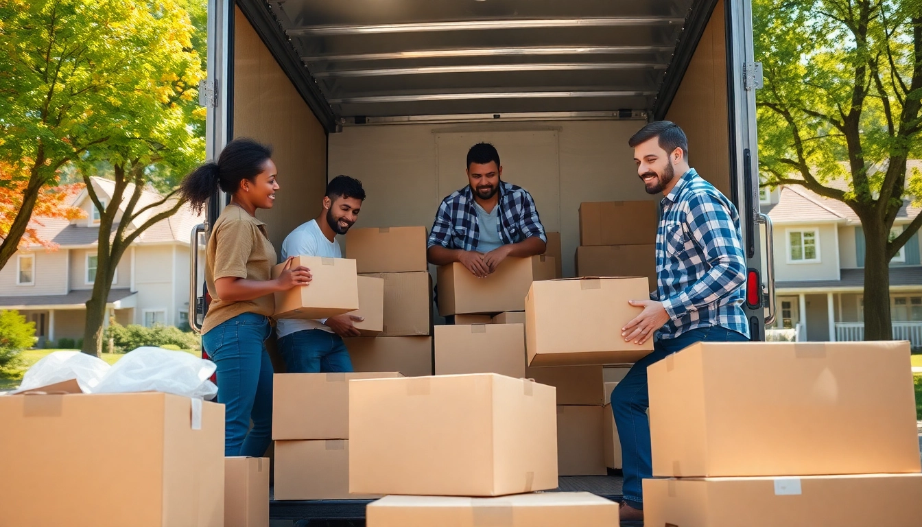 Efficient movers in Toronto packing boxes for a seamless moving experience.
