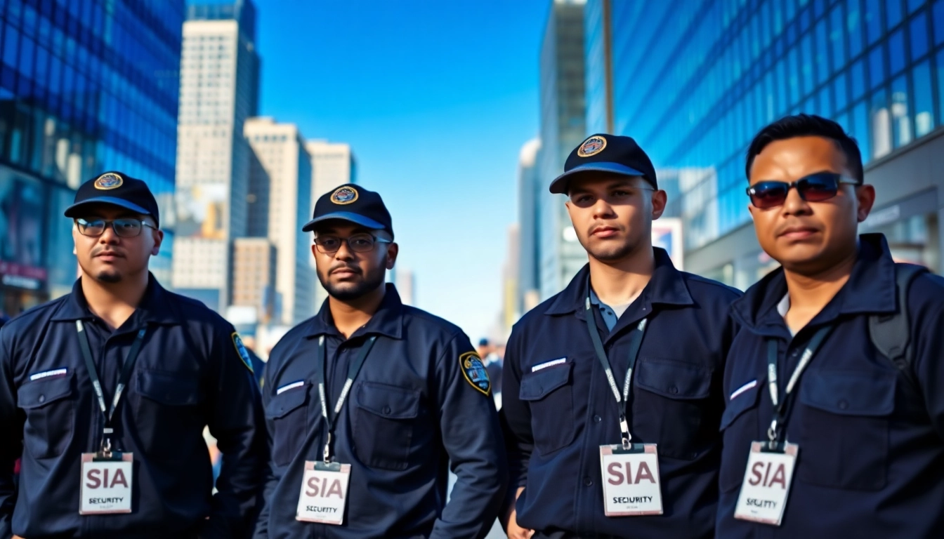 Security Guards Coventry ensuring safety in an urban environment with professionalism.