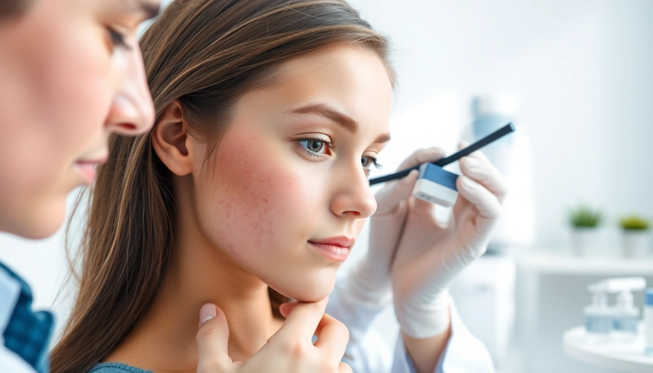Assessing effective Acne Treatment options for skin health in a professional clinical environment.