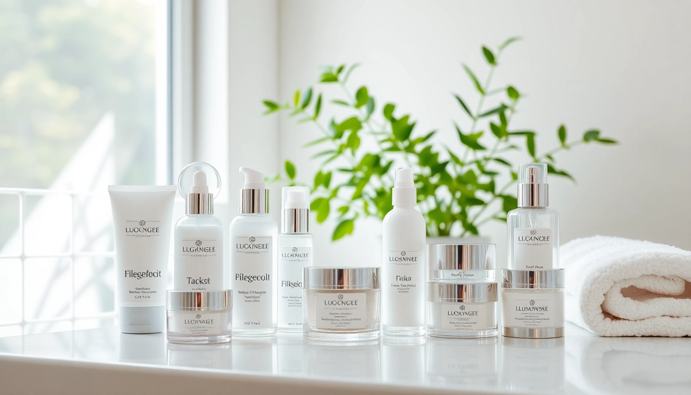 Explore skincare solutions with high-quality products at https://cosmeticsarenas.com showcased in a serene bathroom.