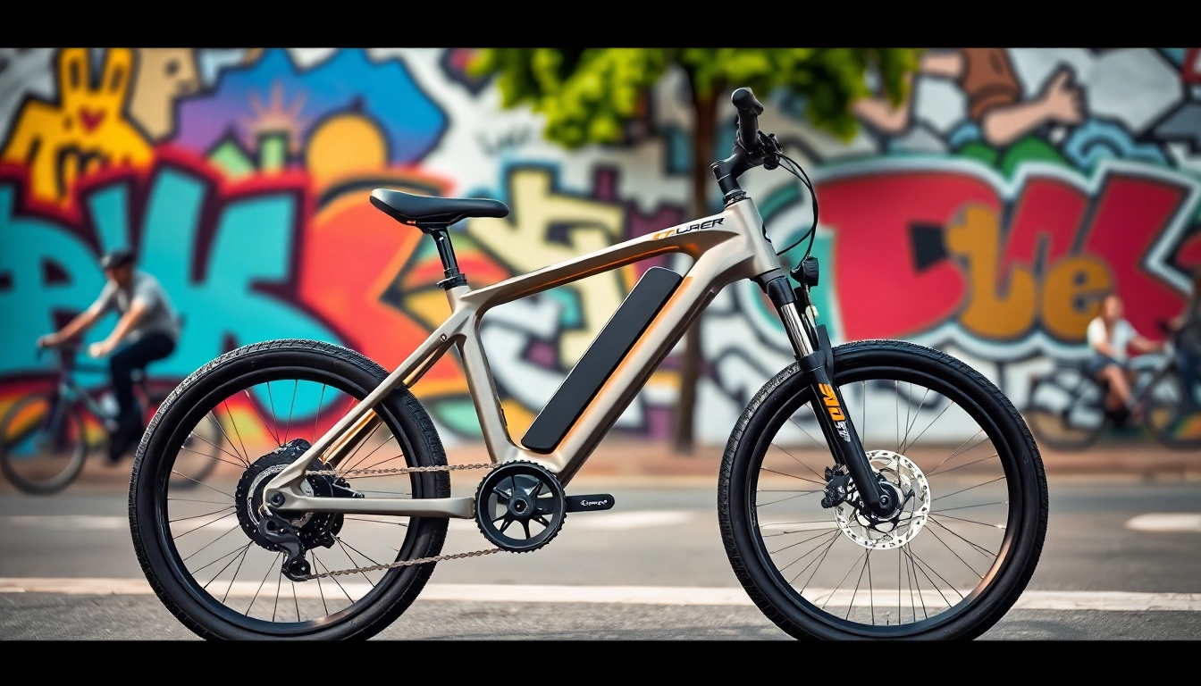 Talaria X3 Concept electric bike in a vibrant urban setting, emphasizing design and lifestyle.