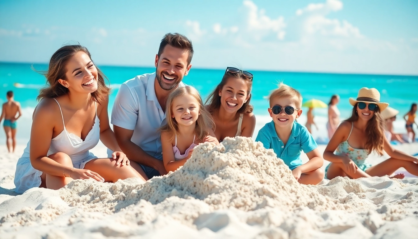 Engage with exciting travel packages while enjoying a fun-filled family vacation at the beach.