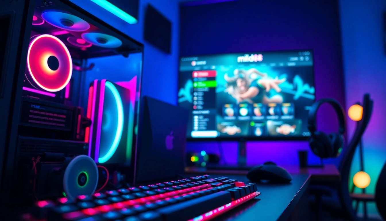 main gaming setup for mild88 menunjukkan perangkat terbaik